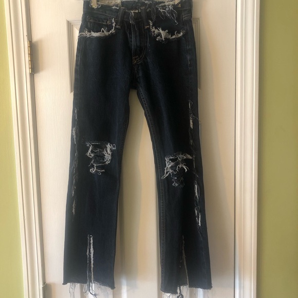 abercrombie kids Other - Abercrombie Kids Custom Made Distressed Denim Jean